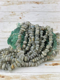 Labradorite Tumbled Bead Strands, 10-15mm