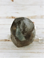 Tourmalated Smoky Quartz Crystal Skull