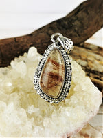 Copper Rutile Quartz Pendant