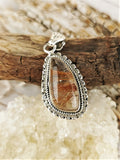 Copper Rutile Quartz Pendant