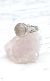 Rose Quartz Ring (Size 10)