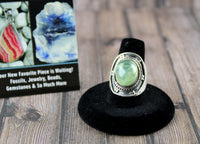 Prehnite Ring Size 9