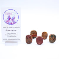 Blossom Jasper Thumb Stones