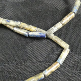 Lapis Lazuli Cylinder Bead Strand (A Grade)