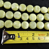 Serpentine Bead Strands(flat round)