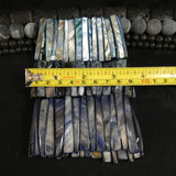 Blue Mother of Pearl Stretch Bracelets (Dyed) (Various)