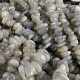 Labradorite Tumbled Chip Bead Strands (various)